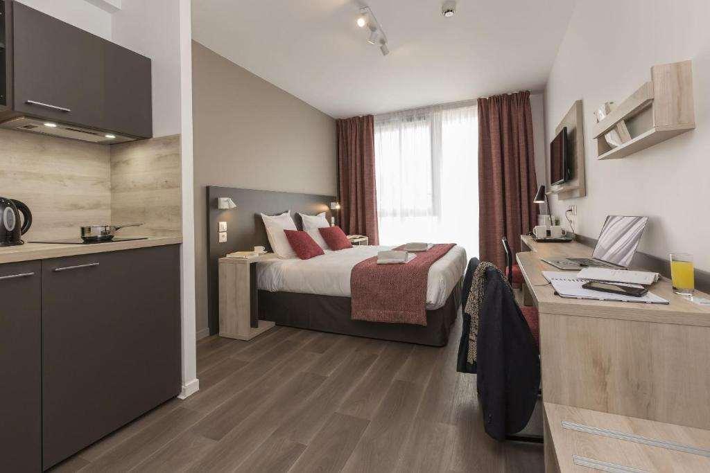 Odalys City Centre Congres Le Mans Zimmer foto